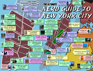 MAP: The Ultimate Nerd Guide To New York City