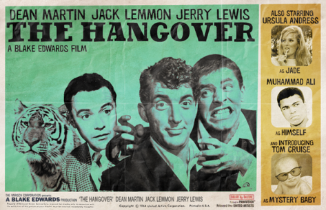 The Hangover anachronistic film poster by Peter Stults